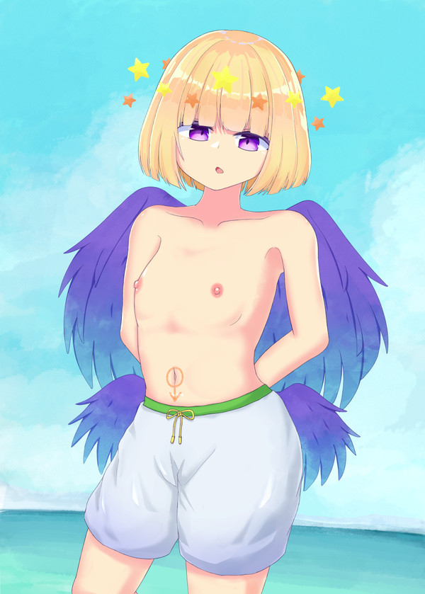 ルシェちゃん男水着チャレンジ!!