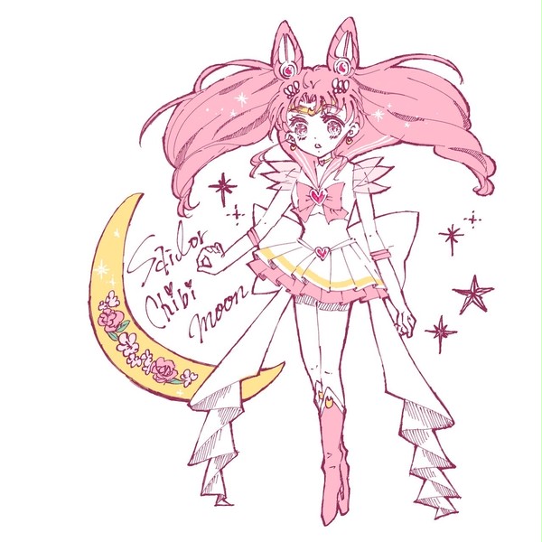 セーラームーン落書き