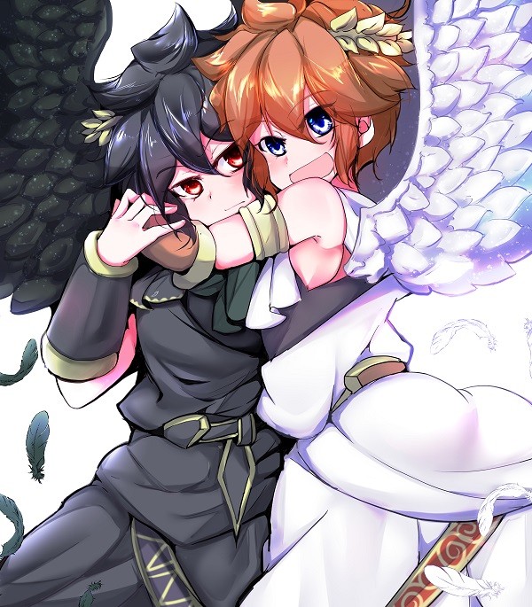 毎月28日に白黒天使ちゃんを描くっ!(2020)