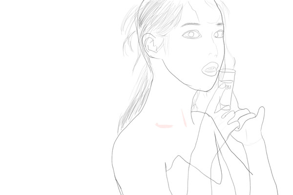 인물 크로키　じんぶつクロキ