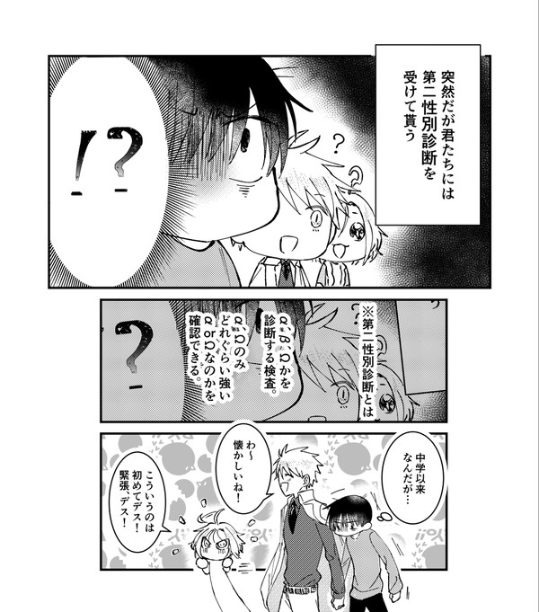 【創作BL】オメガバ第二性別診断