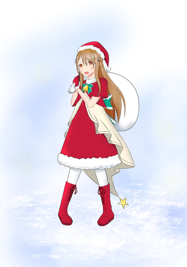 サンタ栞桜さん