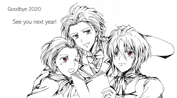 Last sketch in 2020