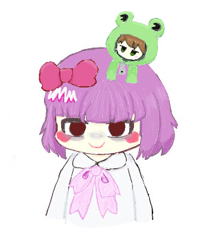 博麗 霊さんの絵チャに参加しました!(≧▽≦)