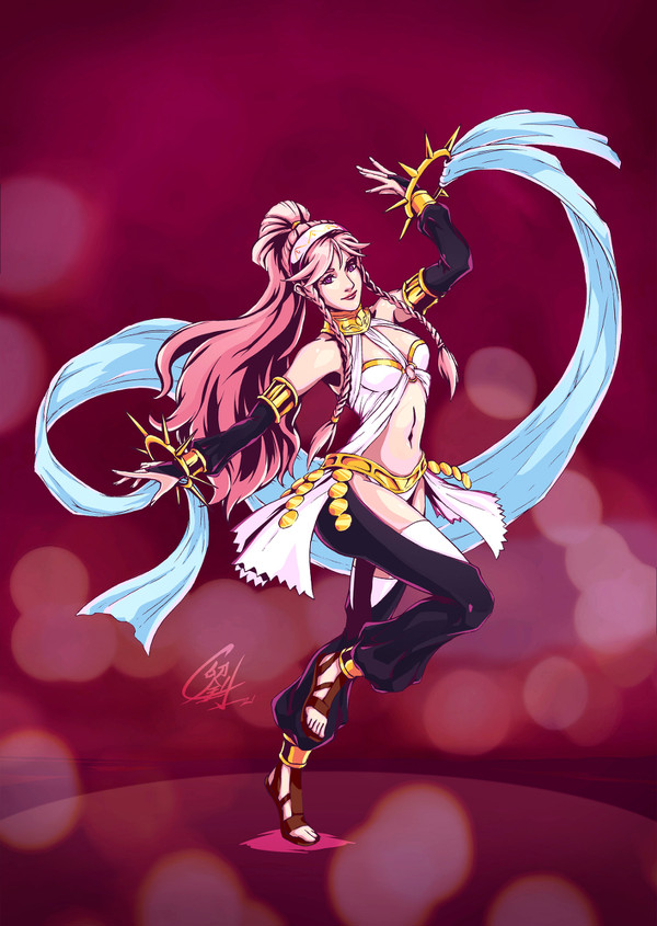 Blushing Beauty Olivia