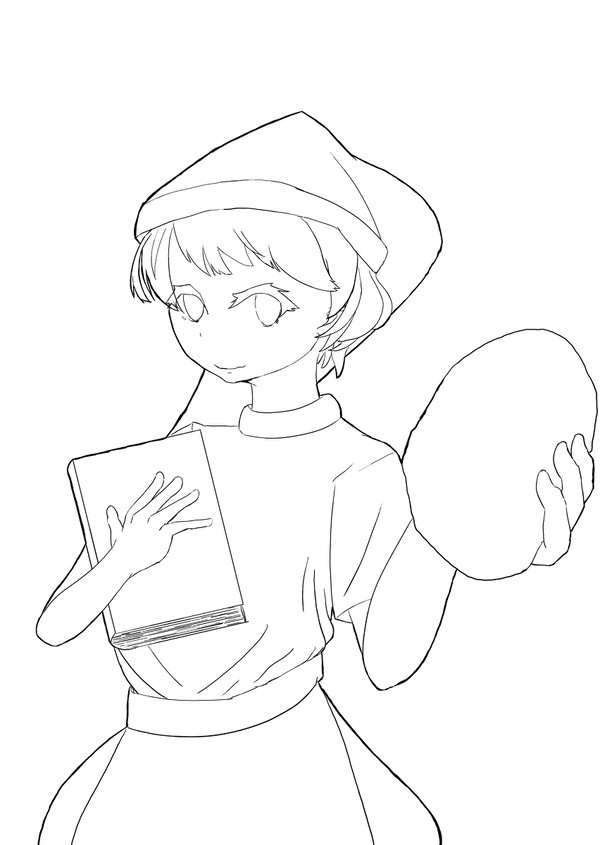 ドレミースイートさん(線画)