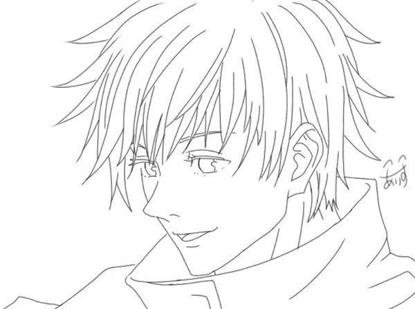 見て描いた&見ないで描いた