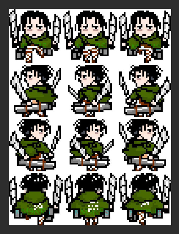 picts～のアバター用に描いた