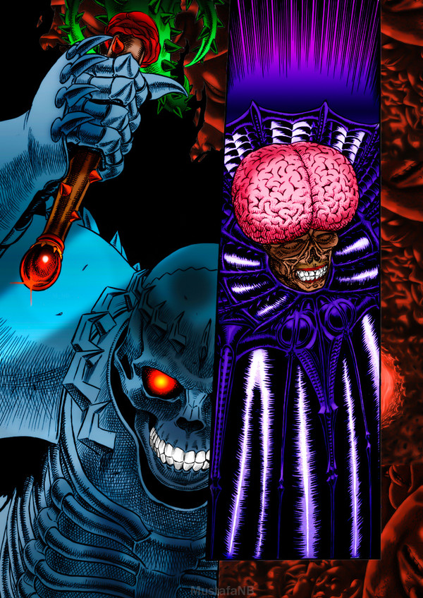 Skull Knight & Void Colored Page