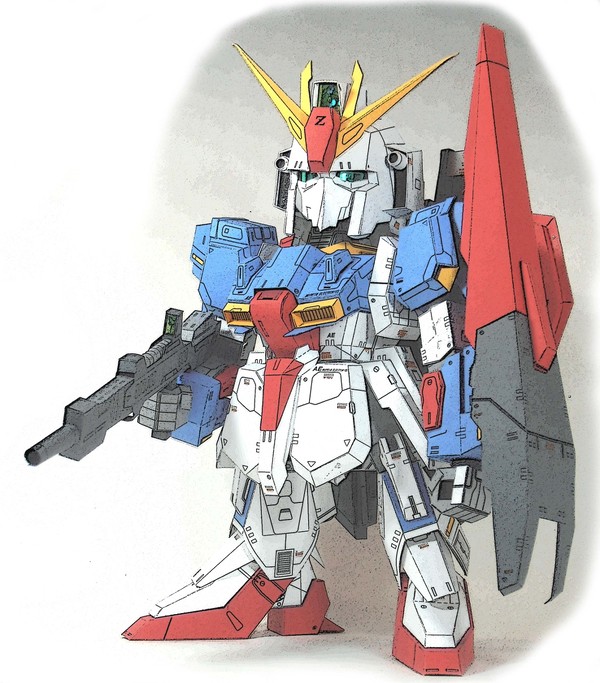SDCSスタイル-Zガンダム-2020トリコロールカラー作品
