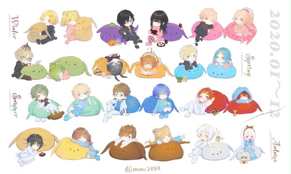 【ツキウタ。】兎団まとめ