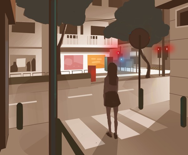 真夜中