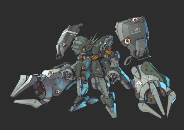 ハンマハンマⅡ(重サイコミュ兵装試験型)