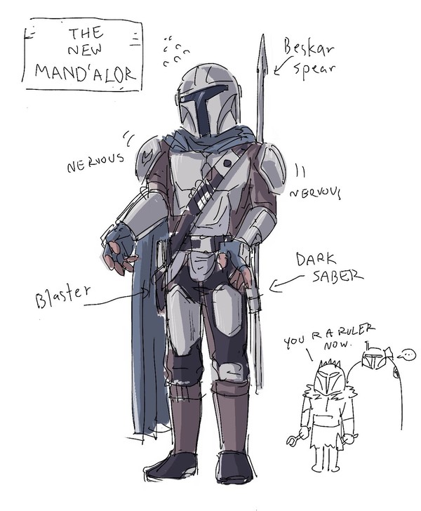 The Mandalorian log 1