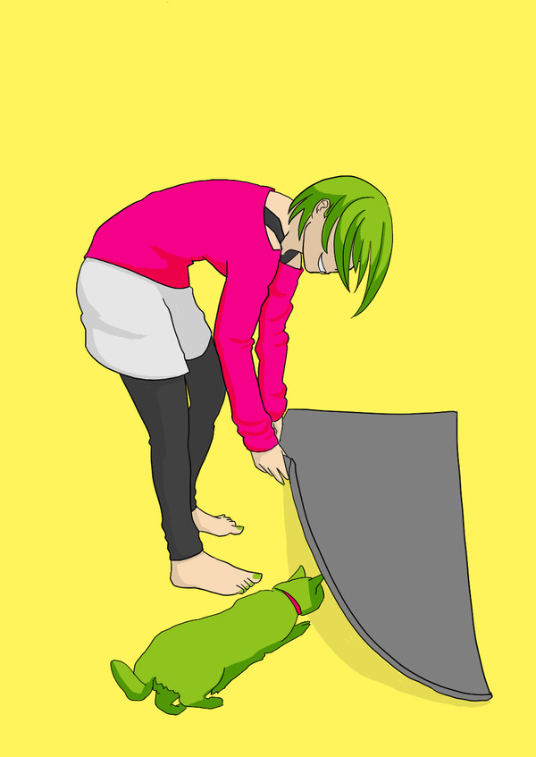 桜もちとずんだ