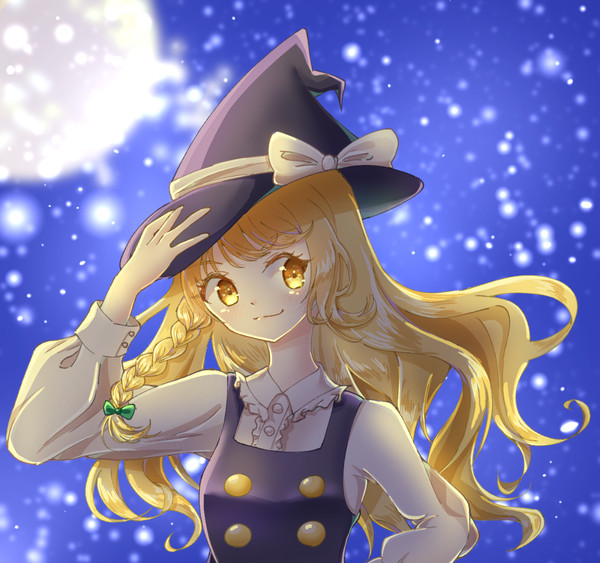 星空の下で