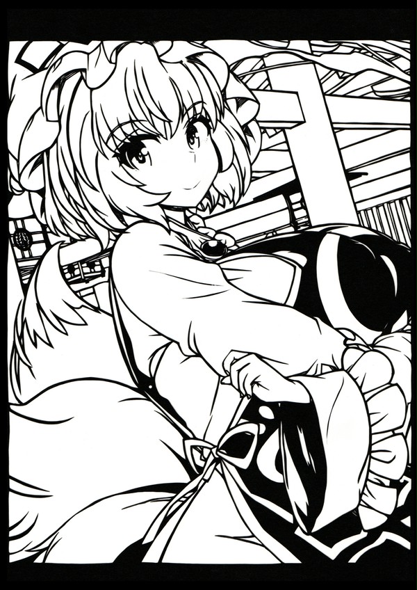 【切り絵】腕組み