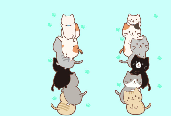 ふくにゃん集合