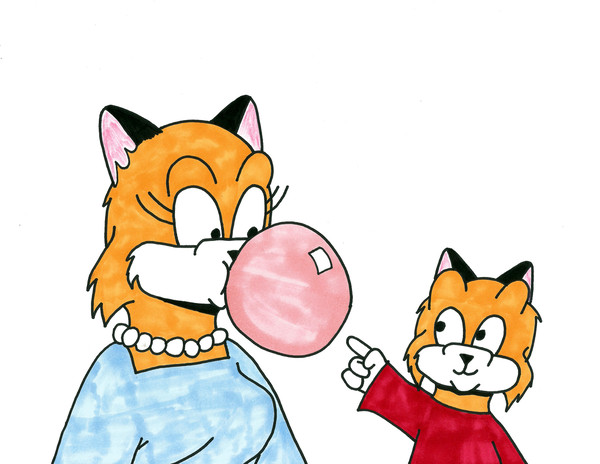 Richie Pops Hilda's Bubble Gum