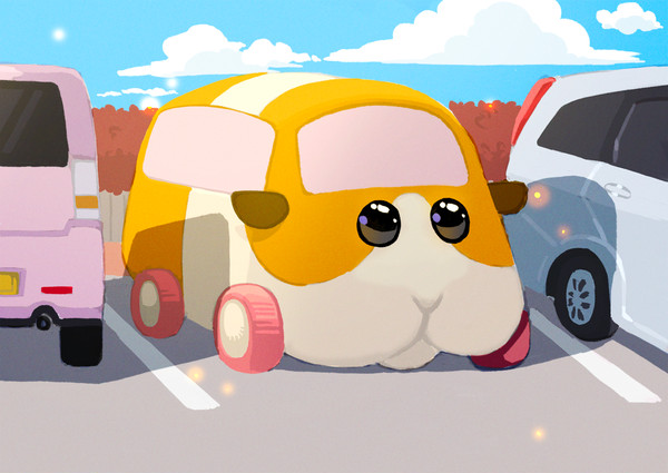 まってるモルカー