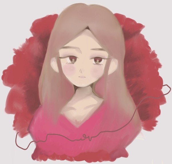 red flower