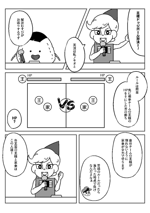 【あは名】王様ドッジボール