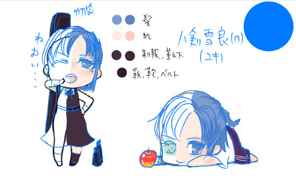 【設定】探索者：八剣雪良（ユキ）