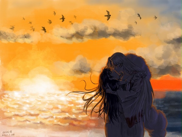 陪你看日落Watching the Sunset with yu