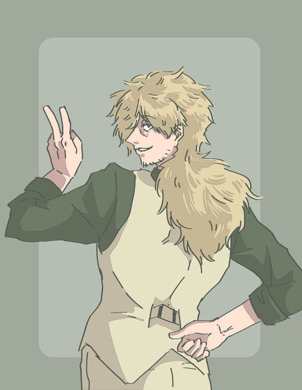 初描き