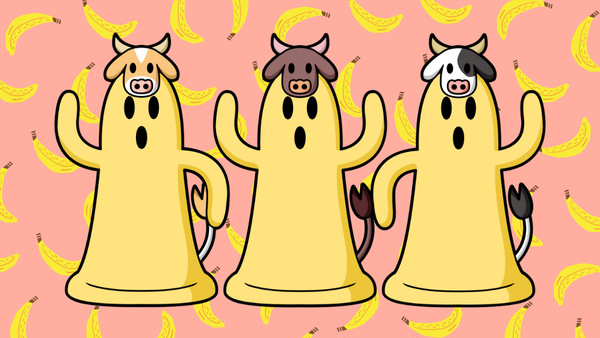 はにわ　丑年コスプレ