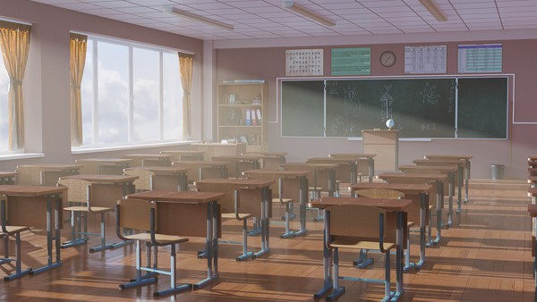 Japanese School Class