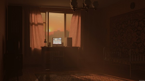 Old soviet room