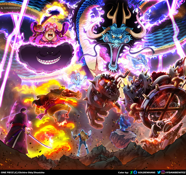 One Piece 1001 Yonkos vs Superno