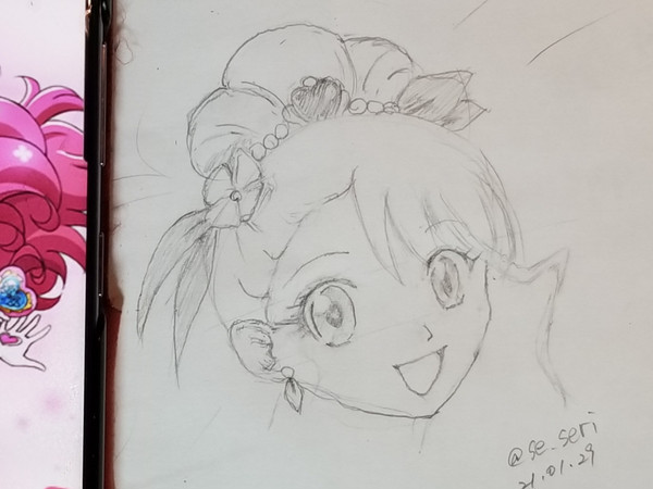 キュアグレース（模写）