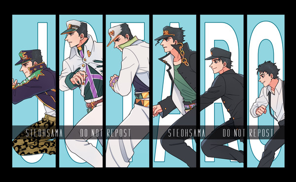 evolution of jotaro