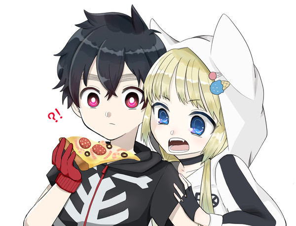 ピザを横取りッッ！！