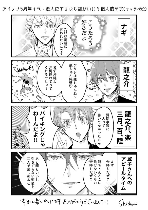 もし恋人にするなら……【5周年イベ】