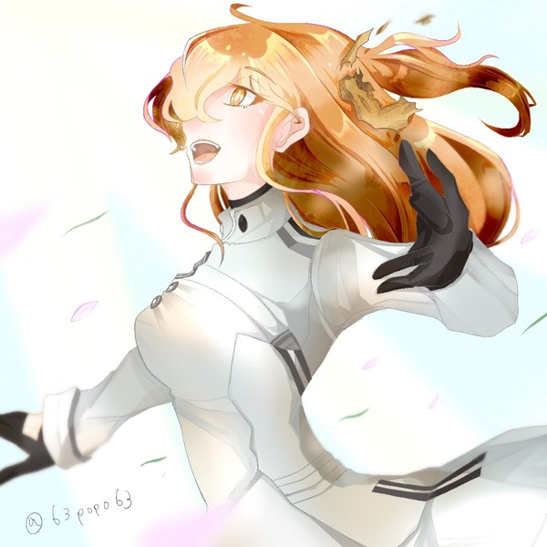 羽ばたく
