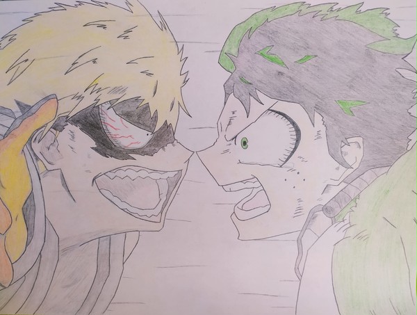 Deku VS Bakugo