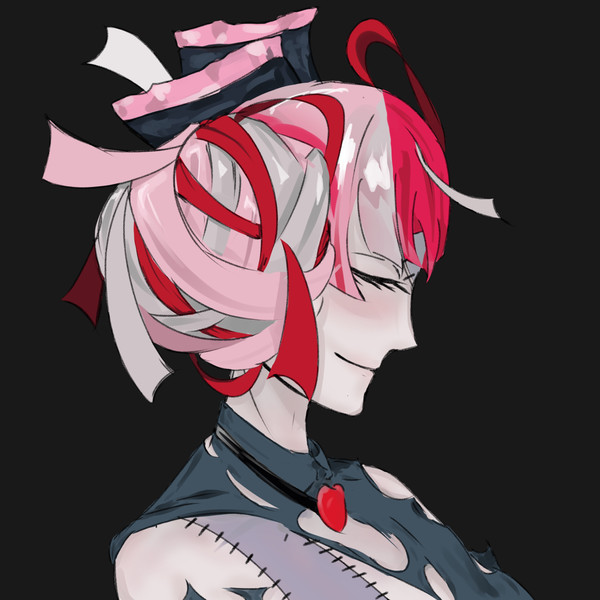 Kureiji Ollie side smile