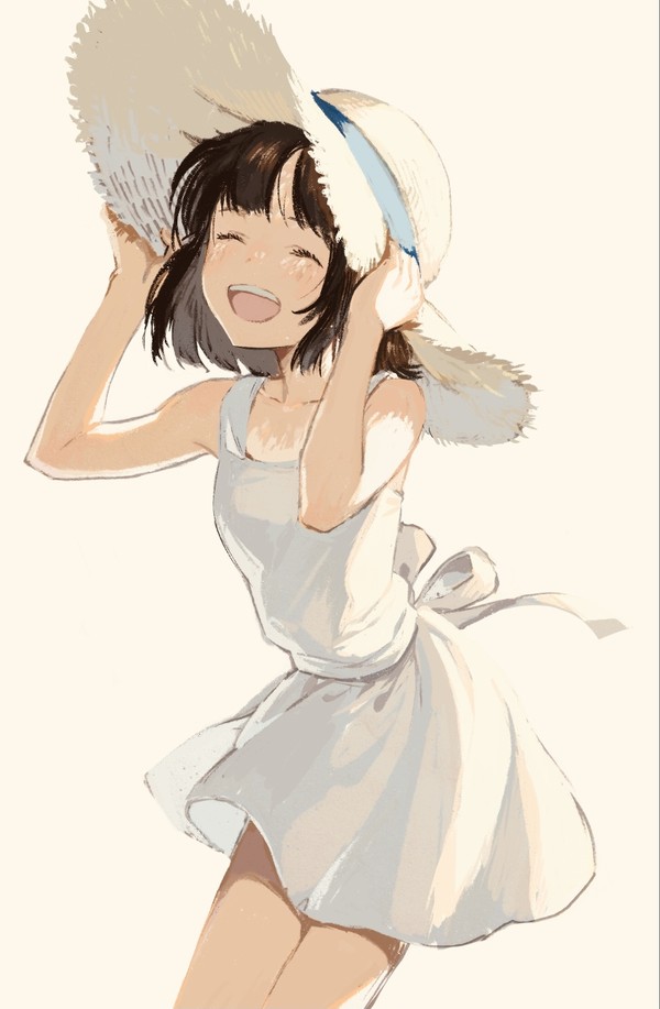 夏の女の子