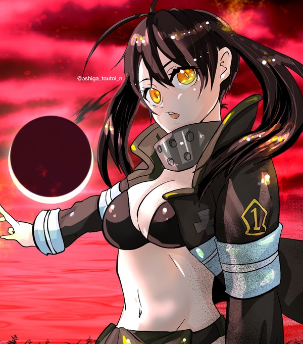 【炎炎ノ消防隊】環 古達ちゃん描いてみた！