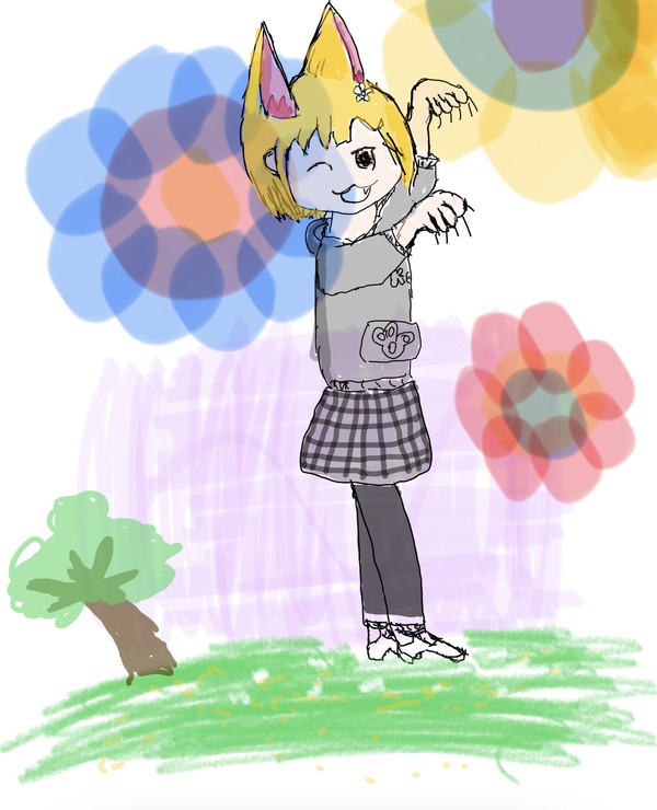 猫耳の女の子