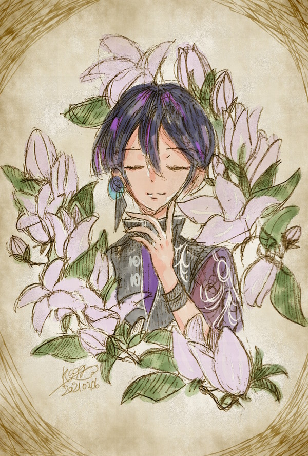 モクレンと木蓮