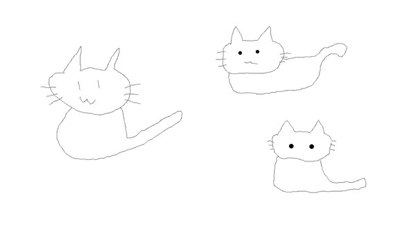 猫3匹