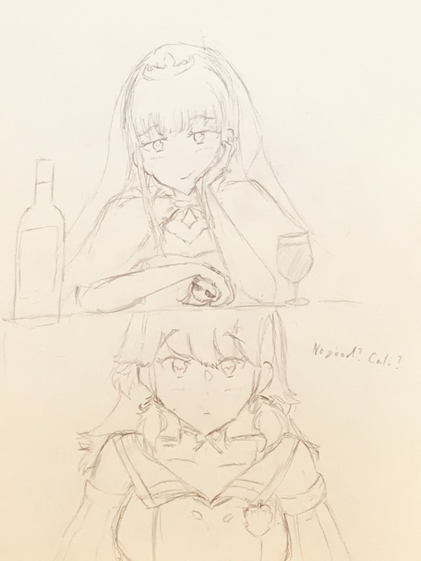 まんざらでもなさそうなカリ