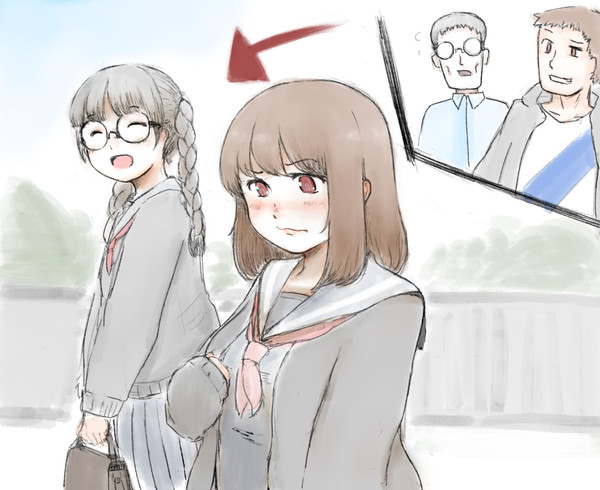 【Skeb】女の子になって強制登校