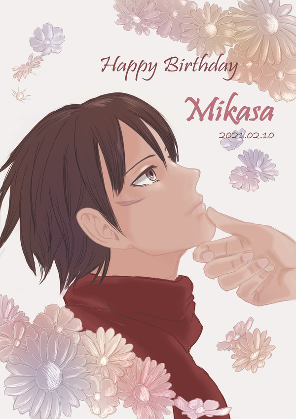 Happy Birthday to Mikasa