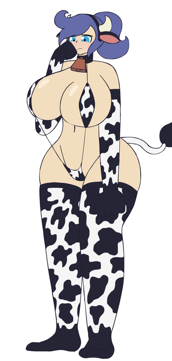 Cow Bikini Swirl Dragonheart