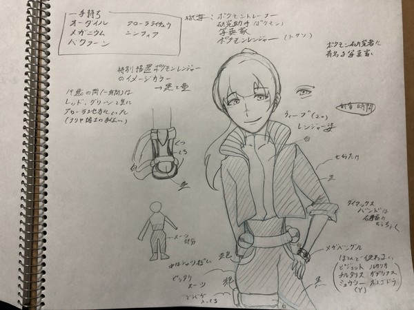 ポケ夢主人公